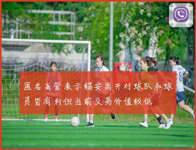 匿名高管表示锡安离开对球队和球员皆有利但当前交易价值较低